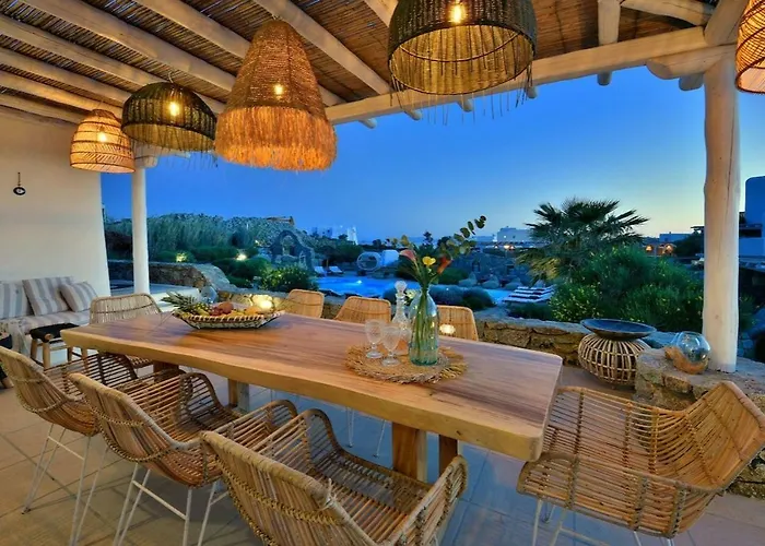 Leno Mykonos Villa Pszarú