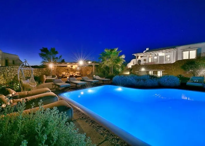 Leno Mykonos Villa Pszarú